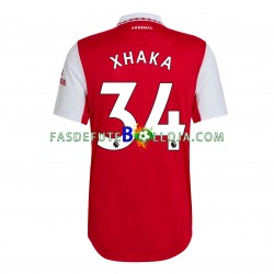 Camisola 1º Equipamento Arsenal Xhaka 34 2022-2023 Manga Curta ,Homem