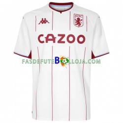 Camisola 2º Equipamento Aston Villa 2021-2022 Manga Curta ,Homem