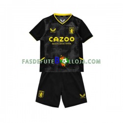 Camisola 3º Equipamento Aston Villa 2022-2023 Manga Curta ,Criança
