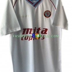 Camisola 2º Equipamento Aston Villa 1988 Manga Curta Retro ,Homem