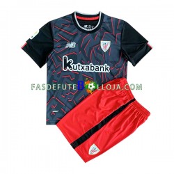Camisola 2º Equipamento Athletic Bilbao 2022-2023 Manga Curta ,Criança