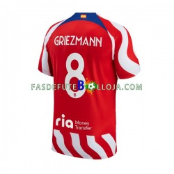 Camisola 1º Equipamento Atlético Madrid Antoine Griezmann 8 2022-2023 Manga Curta ,Homem