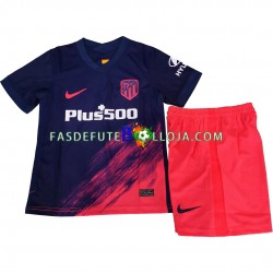 Camisola 2º Equipamento Atlético Madrid 2021-2022 Manga Curta ,Criança