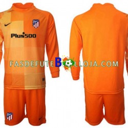 Camisola Guarda-redes 1º Equipamento Atlético Madrid 2021-2022 Manga Comprida ,Criança