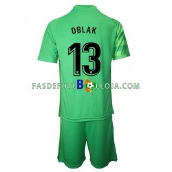 Camisola Guarda-redes 3º Equipamento Atlético Madrid Jan Oblak 13 2021-2022 Manga Curta ,Criança