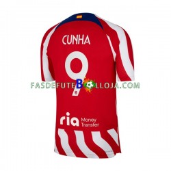 Camisola 1º Equipamento Atlético Madrid Matheus Cunha 9 2022-2023 Manga Curta ,Homem Camisola 1º Equipamento Atlético Madrid Matheus Cunha 9 2022-2023 Manga Curta ,Homem