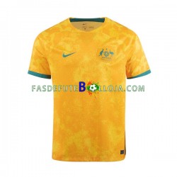 Camisola 1º Equipamento Seleção Australiana World Cup 2022 Manga Curta ,Homem