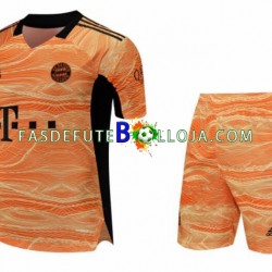Camisola Guarda-redes 1º Equipamento Bayern de Munique 2021-2022 Manga Curta ,Criança