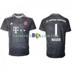 Camisola Guarda-redes 2º Equipamento Bayern de Munique Manuel Neuer 1 2021-2022 Manga Curta ,Homem