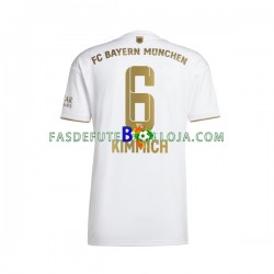 Camisola 2º Equipamento Bayern de Munique Joshua Kimmich 6 2022-2023 Manga Curta ,Homem