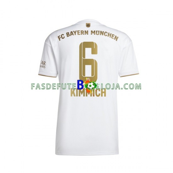Camisola 2º Equipamento Bayern de Munique Joshua Kimmich 6 2022-2023 Manga Curta ,Homem Camisola 2º Equipamento Bayern de Munique Joshua Kimmich 6 2022-2023 Manga Curta ,Homem