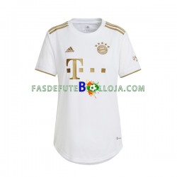 Camisola 2º Equipamento Bayern de Munique 2022-2023 Manga Curta ,Feminina