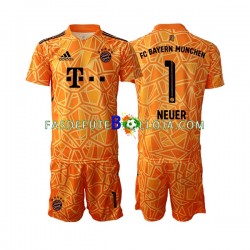 Camisola Guarda-redes 2º Equipamento Bayern de Munique Manuel Neuer 1 2022-2023 Manga Curta ,Criança