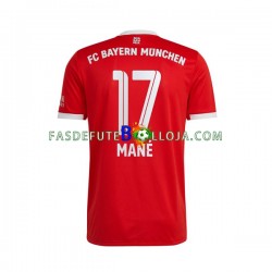 Camisola 1º Equipamento Bayern de Munique Sadio Mane 17 2022-2023 Manga Curta ,Homem