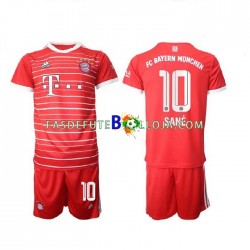 Camisola 1º Equipamento Bayern de Munique Sane 10 2022-2023 Manga Curta ,Criança