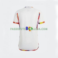 Camisola 2º Equipamento Seleção Belga World Cup 2022 Manga Curta ,Homem