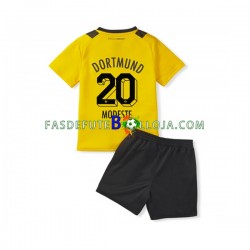 Camisola 1º Equipamento Borussia Dortmund Anthony Modeste 20 2022-2023 Manga Curta ,Criança