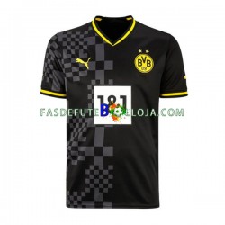 Camisola 2º Equipamento Borussia Dortmund 2022-2023 Manga Curta ,Homem