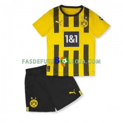 Camisola 1º Equipamento Borussia Dortmund 2022-2023 Manga Curta ,Criança