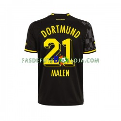 Camisola 2º Equipamento Borussia Dortmund Donyell Malen 21 2022-2023 Manga Curta ,Homem