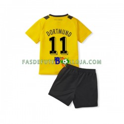 Camisola 1º Equipamento Borussia Dortmund Marco Reus 11 2022-2023 Manga Curta ,Criança
