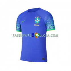 Camisola 2º Equipamento Seleção Brasileira World Cup 2022 Manga Curta ,Homem