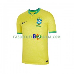 Camisola 1º Equipamento Seleção Brasileira World Cup 2022 Manga Curta ,Homem