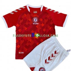 Camisola 1º Equipamento Bristol City 2021-2022 Manga Curta ,Criança