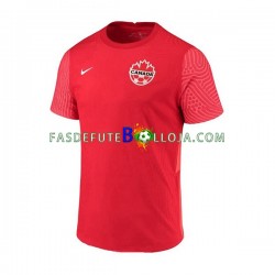 Camisola 1º Equipamento Seleção Canadense World Cup 2022 Manga Curta ,Homem
