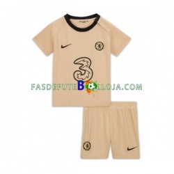 Camisola 3º Equipamento Chelsea 2022-2023 Manga Curta ,Criança