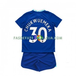 Camisola 1º Equipamento Chelsea Chukwuemeka 30 2022-2023 Manga Curta ,Criança