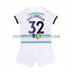 Camisola 2º Equipamento Chelsea Cucurella 32 2022-2023 Manga Curta ,Criança