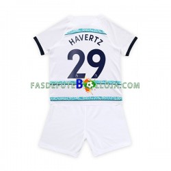 Camisola 2º Equipamento Chelsea Havertz 29 2022-2023 Manga Curta ,Criança