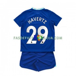Camisola 1º Equipamento Chelsea Kai Havertz 29 2022-2023 Manga Curta ,Criança