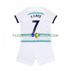 Camisola 2º Equipamento Chelsea Kante 7 2022-2023 Manga Curta ,Criança