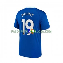 Camisola 1º Equipamento Chelsea Mason Mount 19 2022-2023 Manga Curta ,Homem