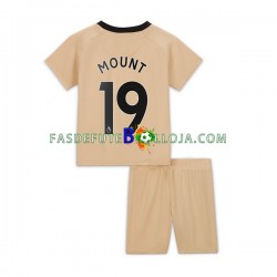 Camisola 3º Equipamento Chelsea Mount 19 2022-2023 Manga Curta ,Criança