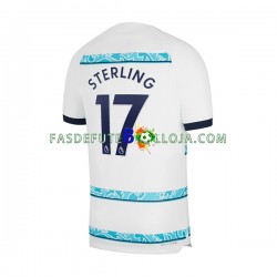Camisola 2º Equipamento Chelsea Sterling 17 2022-2023 Manga Curta ,Homem