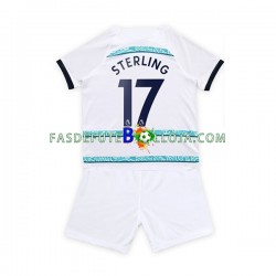 Camisola 2º Equipamento Chelsea Sterling 17 2022-2023 Manga Curta ,Criança