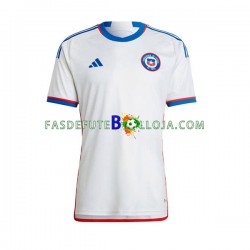 Camisola 2º Equipamento Seleção Chilena 2022 Manga Curta ,Homem