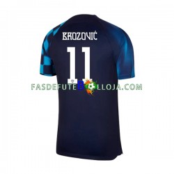 Camisola 2º Equipamento Seleção Croata Brozovic 11 World Cup 2022 Manga Curta ,Homem