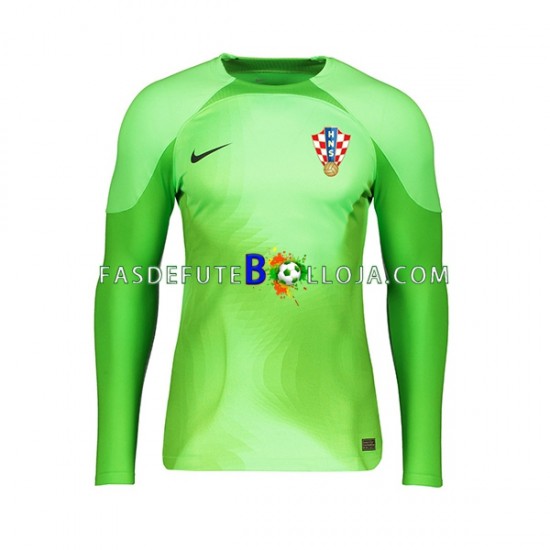 Camisola Guarda-redes 2º Equipamento Seleção Croata World Cup 2022 Manga Comprida ,Homem Camisola Guarda-redes 2º Equipamento Seleção Croata World Cup 2022 Manga Comprida ,Homem