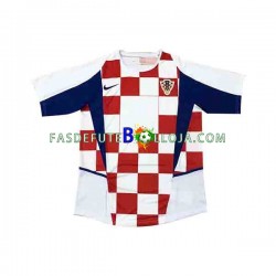 Camisola 1º Equipamento Seleção Croata 2002 Manga Curta ,Homem