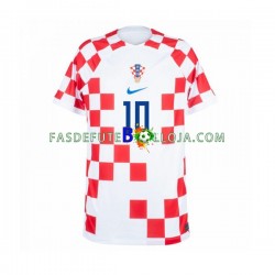 Camisola 1º Equipamento Seleção Croata Modrić 10 World Cup 2022 Manga Curta ,Homem