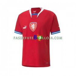 Camisola 1º Equipamento Seleção Checa 2022 Manga Curta ,Homem