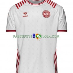 Camisola 2º Equipamento Seleção Dinamarquesa Special World Cup 2022 Manga Curta ,Homem
