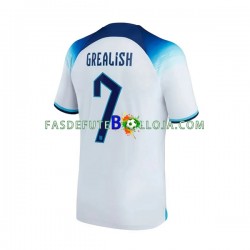 Camisola 1º Equipamento Seleção Inglesa Grealish 7 World Cup 2022 Manga Curta ,Homem