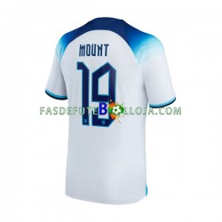 Camisola 1º Equipamento Seleção Inglesa Mount 19 World Cup 2022 Manga Curta ,Homem