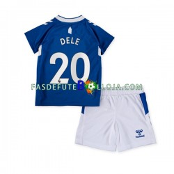 Camisola 1º Equipamento Everton Dele Alli 20 2022-2023 Manga Curta ,Criança