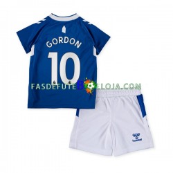 Camisola 1º Equipamento Everton Gordon 10 2022-2023 Manga Curta ,Criança
